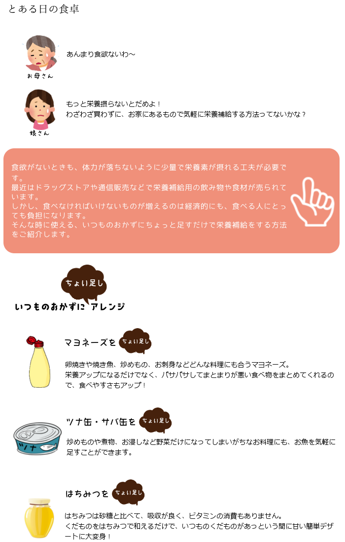 05.いつものおかずにチョイ足しで栄養補給